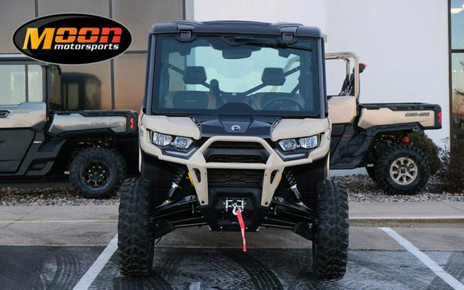 2024 Can-Am Defender MAX Limited HD10 Desert Tan & Timeless Bl