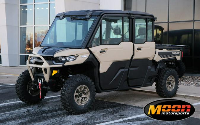 2024 Can-Am Defender MAX Limited HD10 Desert Tan & Timeless Bl