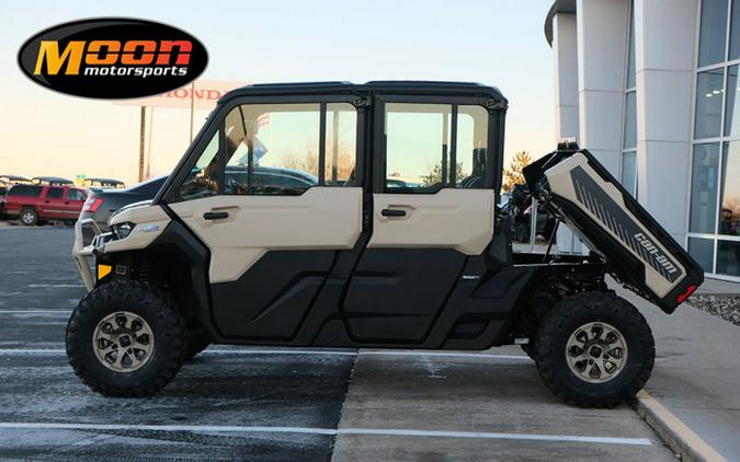 2024 Can-Am Defender MAX Limited HD10 Desert Tan & Timeless Bl