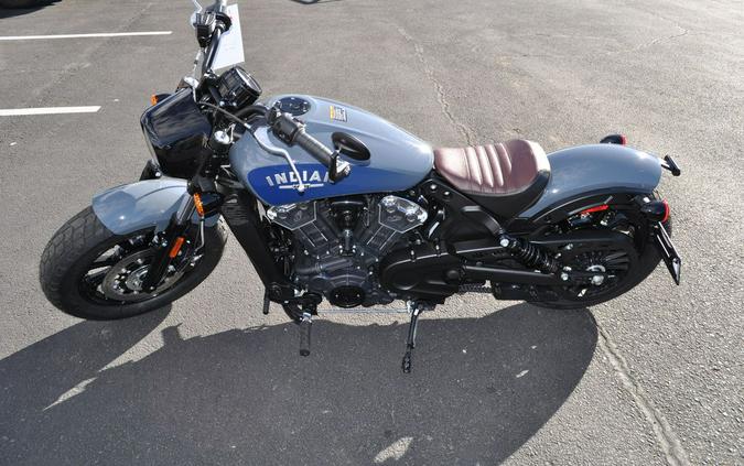 2024 Indian Motorcycle® Scout® Bobber ABS Icon Stealth Gray Azure Crystal