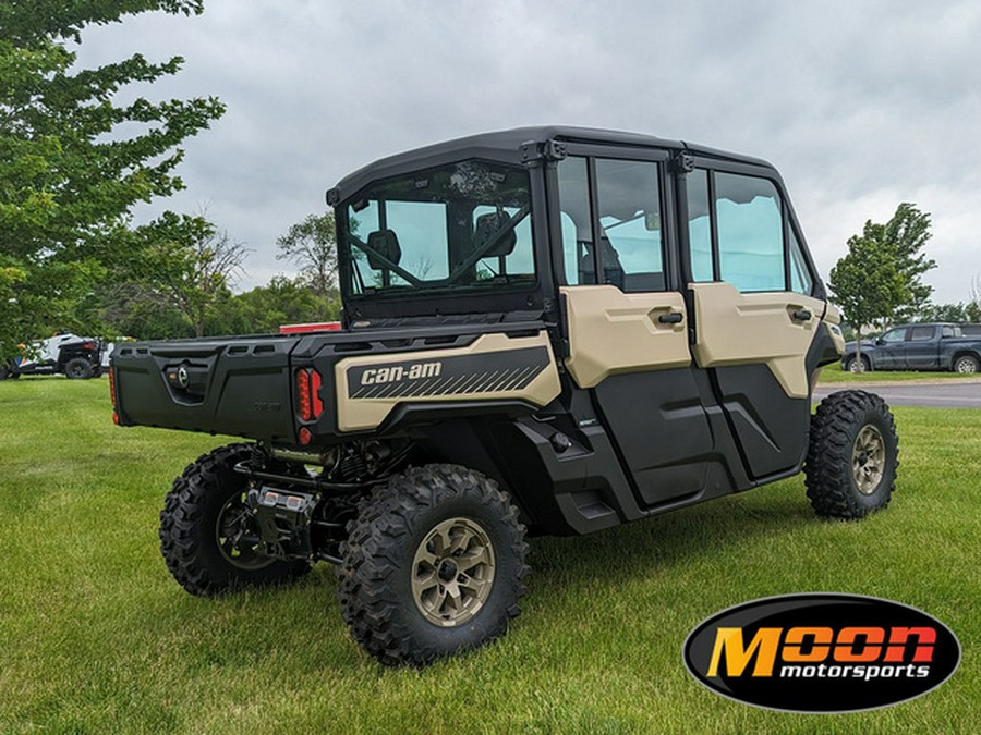 2024 Can-Am Defender MAX Limited HD10 Desert Tan & Timeless Bl