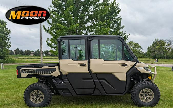 2024 Can-Am Defender MAX Limited HD10 Desert Tan & Timeless Bl