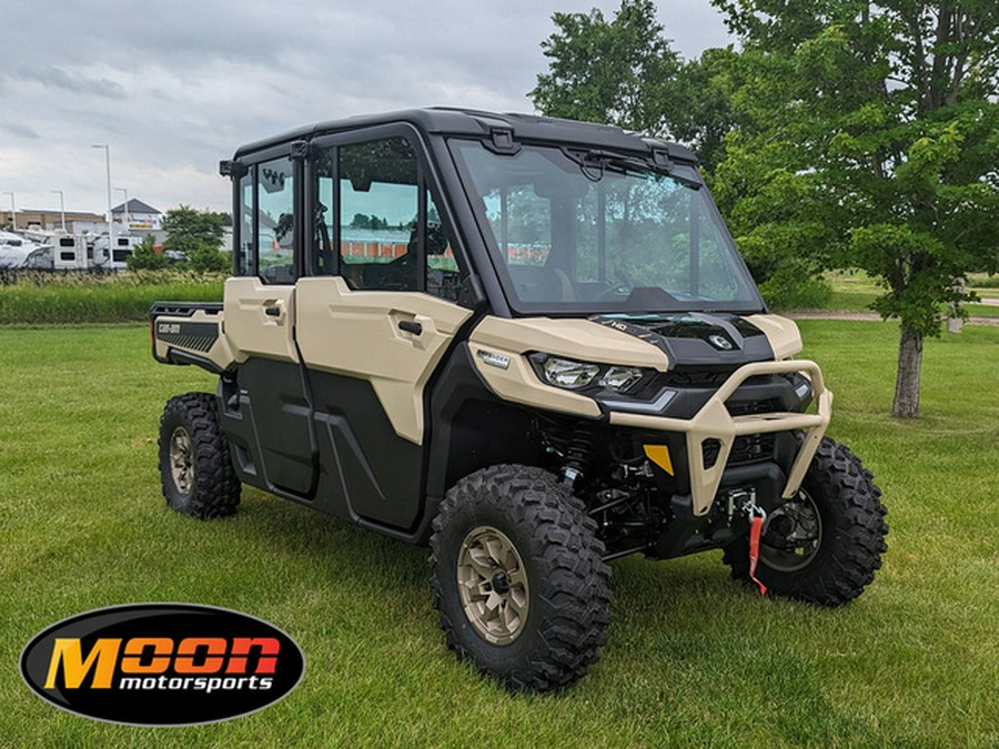 2024 Can-Am Defender MAX Limited HD10 Desert Tan & Timeless Bl