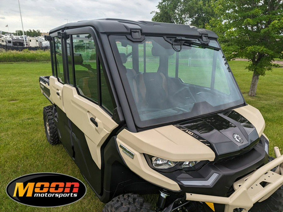 2024 Can-Am Defender MAX Limited HD10 Desert Tan & Timeless Bl