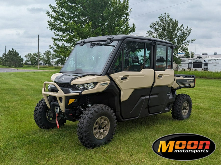 2024 Can-Am Defender MAX Limited HD10 Desert Tan & Timeless Bl