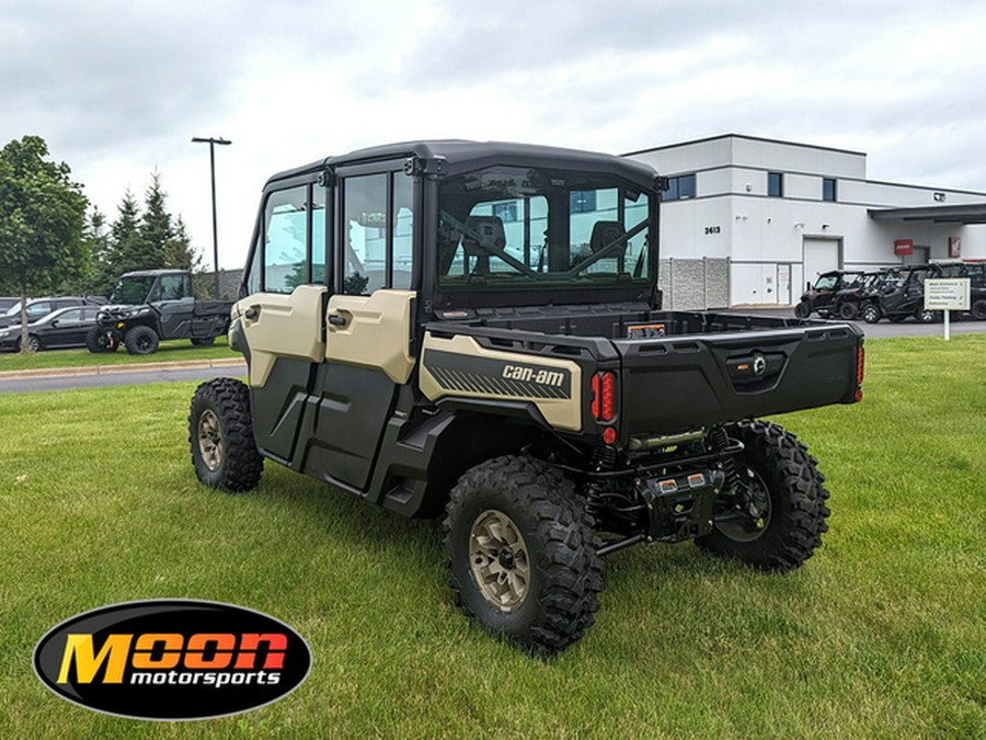 2024 Can-Am Defender MAX Limited HD10 Desert Tan & Timeless Bl