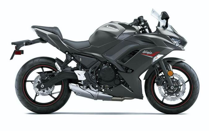 2022 Kawasaki Ninja® 650 ABS Metallic Matte Graphenesteel Gray