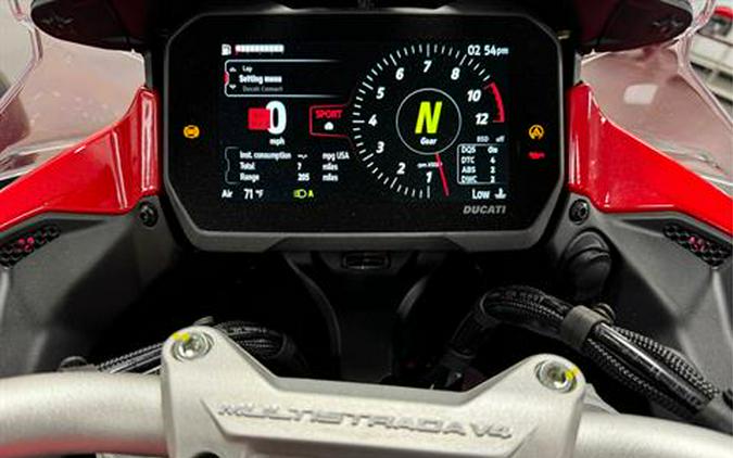 2024 Ducati Multistrada V4 S Travel & Radar Spoked Wheels