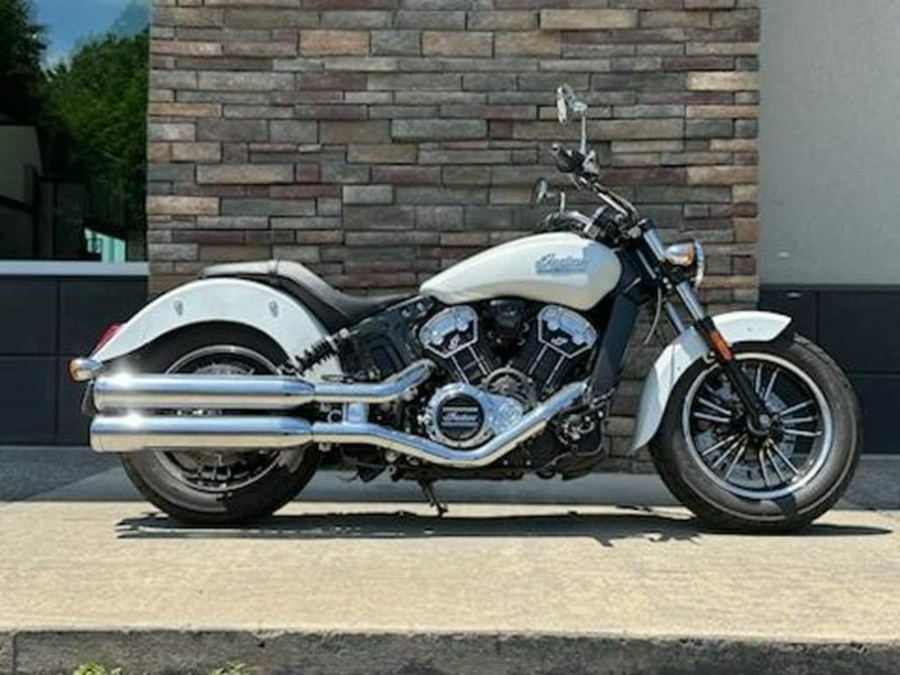 2022 Indian Scout ABS White Smoke