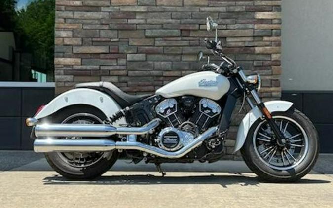 2022 Indian Scout ABS White Smoke