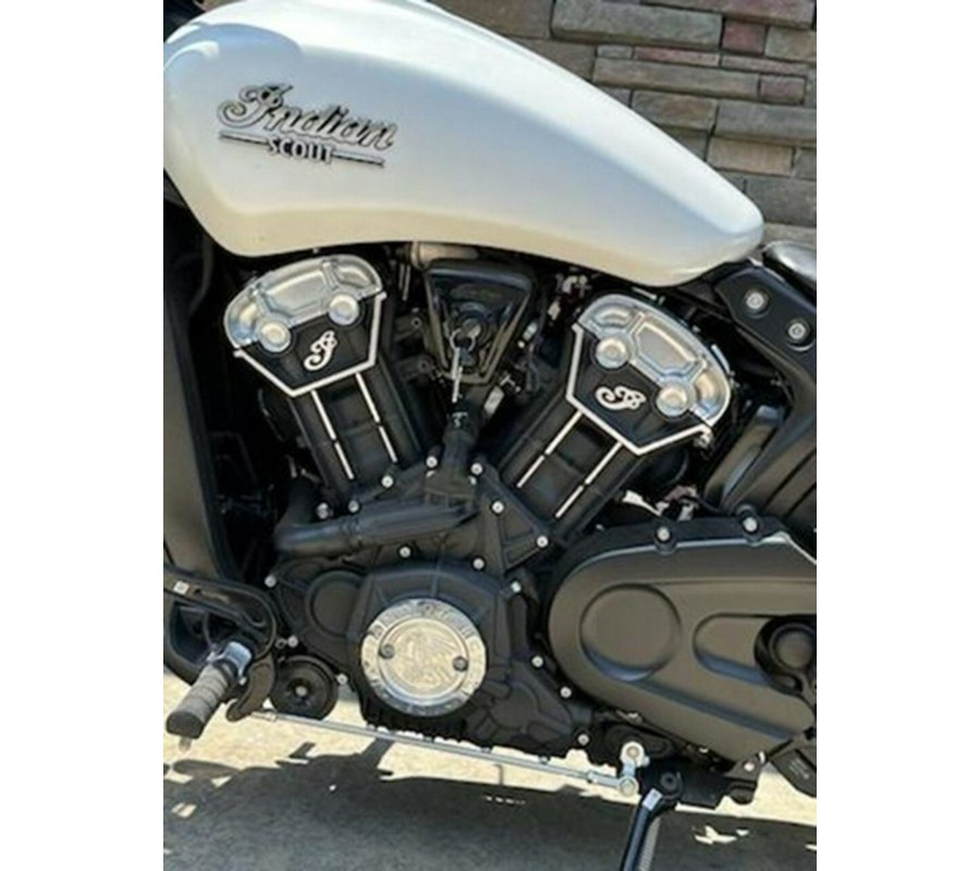 2022 Indian Scout ABS White Smoke