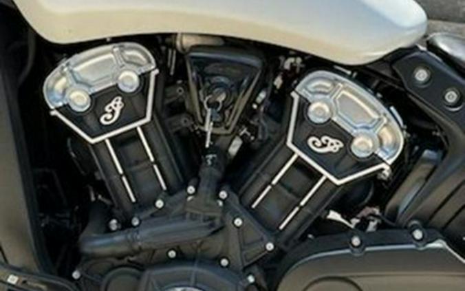 2022 Indian Scout ABS White Smoke