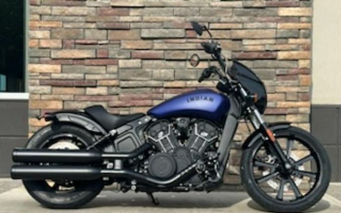 2024 Indian Scout Rogue Sixty ABS Spirit Blue Smoke