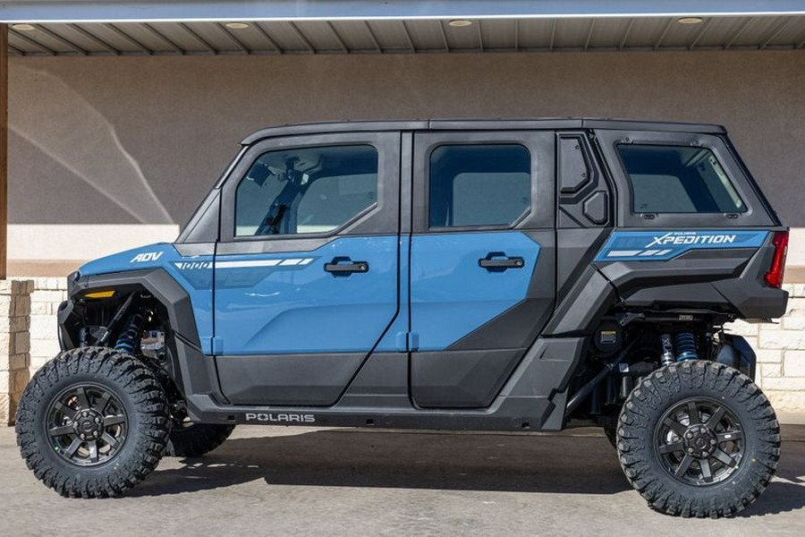 New 2024 POLARIS XPEDITION ADV 5 ULTIMATE STORM BLUE