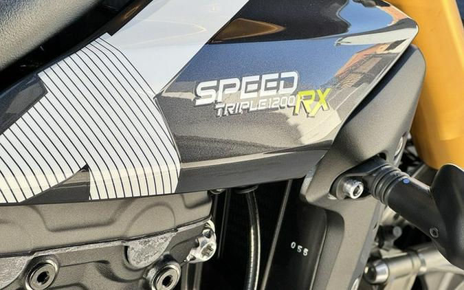 2026 Triumph Speed Triple 1200 RX Triumph Performance Yellow