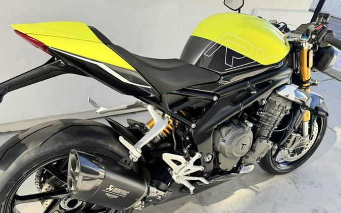 2026 Triumph Speed Triple 1200 RX Triumph Performance Yellow