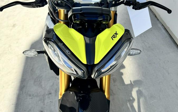 2026 Triumph Speed Triple 1200 RX Triumph Performance Yellow