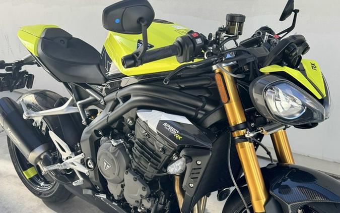 2026 Triumph Speed Triple 1200 RX Triumph Performance Yellow