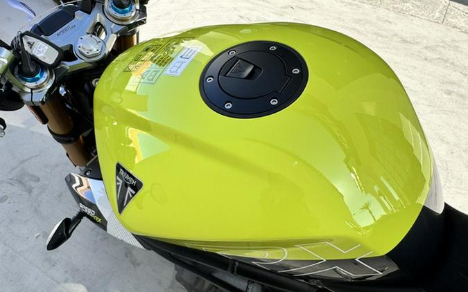 2026 Triumph Speed Triple 1200 RX Triumph Performance Yellow
