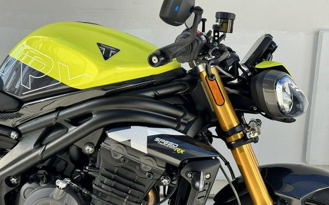2026 Triumph Speed Triple 1200 RX Triumph Performance Yellow