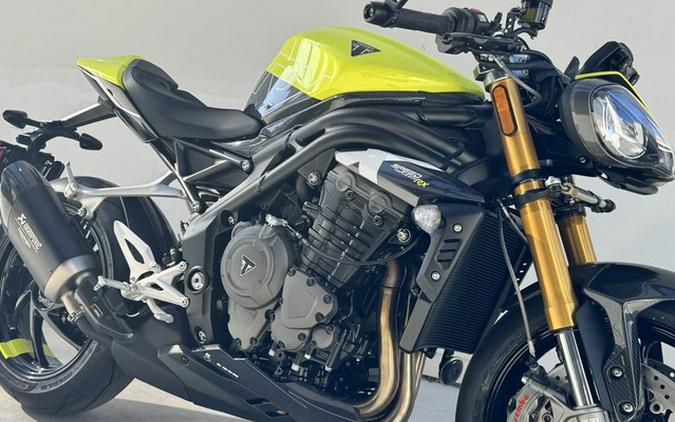 2026 Triumph Speed Triple 1200 RX Triumph Performance Yellow