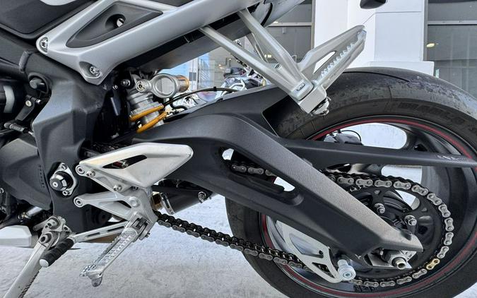 2019 Triumph Street Triple RS Crystal White