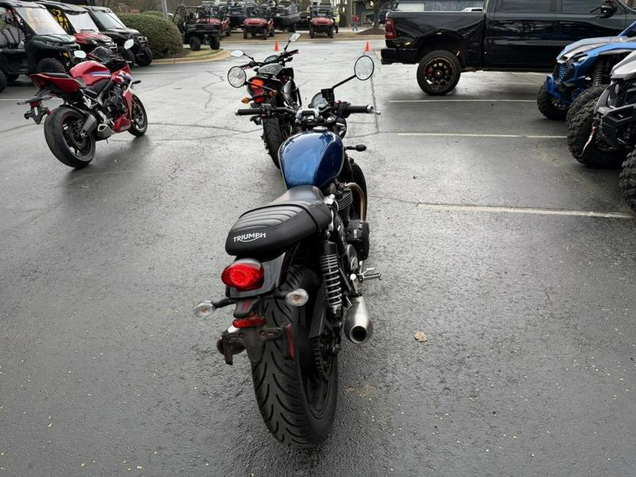 2022 Triumph Street Twin Cobalt Blue