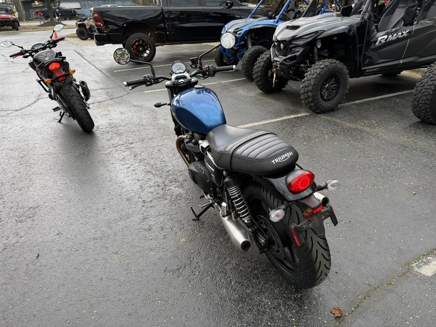 2022 Triumph Street Twin Cobalt Blue