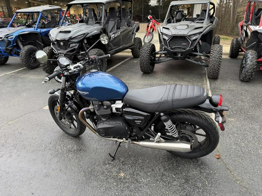 2022 Triumph Street Twin Cobalt Blue