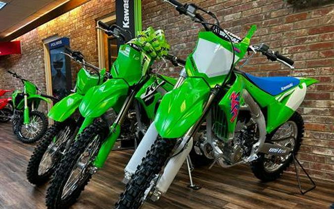 FIRST LOOK! 2024 KAWASAKI KX250, KX112, KX85 & KX65 MODELS