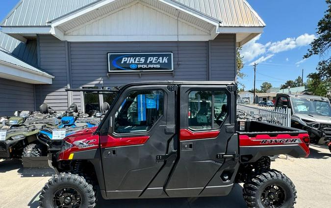 2025 Polaris Industries RANGER CREW XP 1000 NORTHSTAR EDITION ULTIMATE SUNSET RED