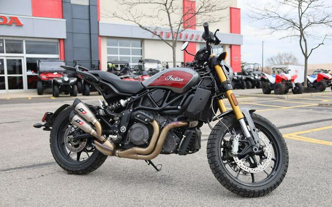 2019 Indian Motorcycle® FTR™ 1200 S Red over Steel Gray