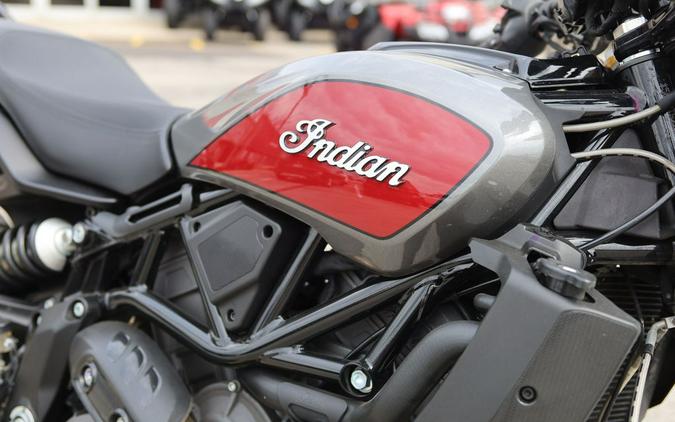 2019 Indian Motorcycle® FTR™ 1200 S Red over Steel Gray