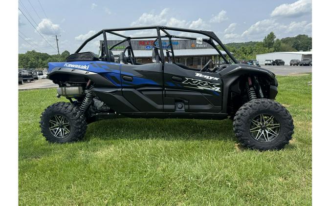 2025 Kawasaki Teryx® KRX4® 1000 - Metallic Sierra Blue / Super Black