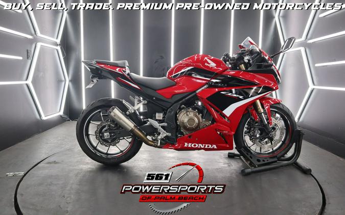 2022 Honda CBR500R ABS