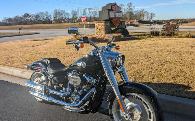 2024 Harley-Davidson Fat Boy 114 Vivid Black