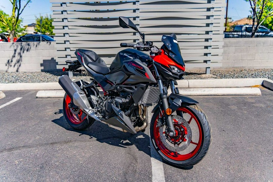 2024 Kawasaki Z500 SE ABS