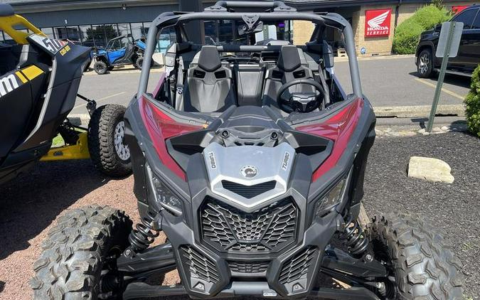 2024 Can-Am® Maverick X3 RS Turbo Fiery Red & Hyper Silver