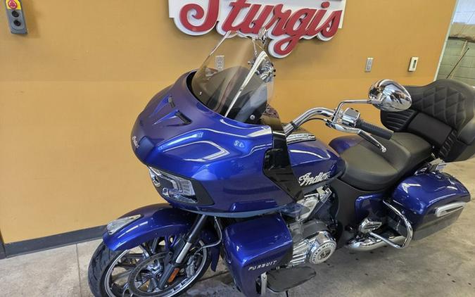 2024 Indian Pursuit Limited Spirit Blue Metallic