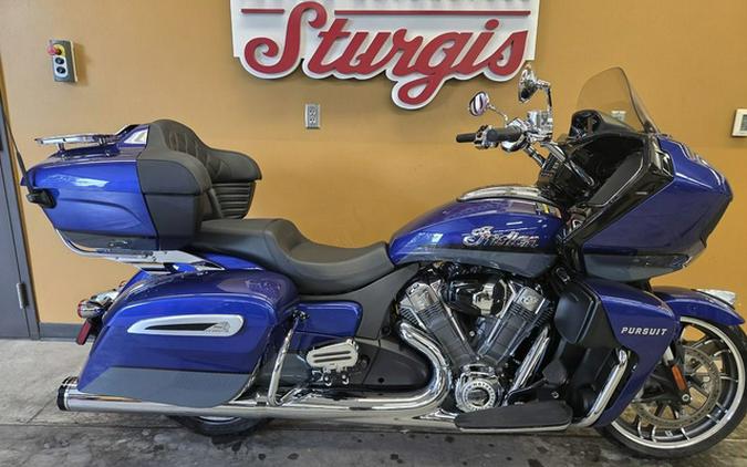2024 Indian Pursuit Limited Spirit Blue Metallic
