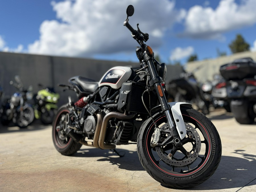 2022 Indian Motorcycle FTR 1200 S WHITE SMOKE 49ST