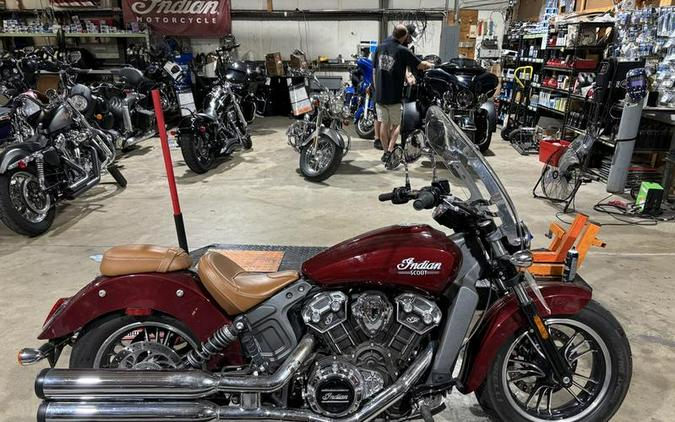 2018 Indian Motorcycle® Scout® ABS Burgundy Metallic