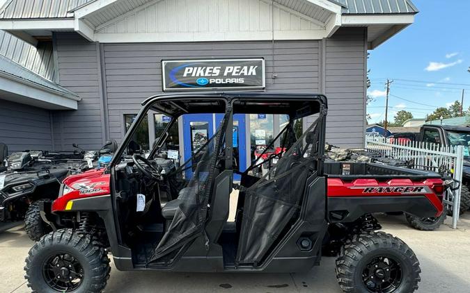 2025 Polaris Industries RANGER CREW XP 1000 PREMIUM SUNSET RED