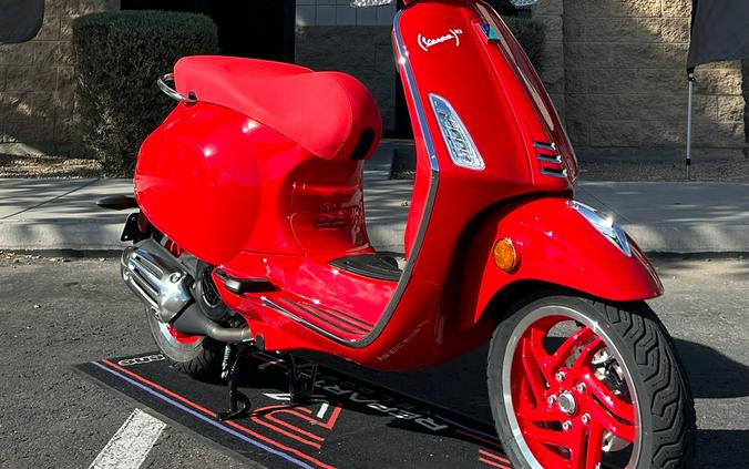 2027 Vespa Primavera 150 Red