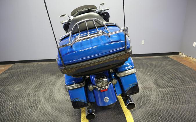 2014 Harley-Davidson CVO Electra Glide Ultra Limited Jupiter Blue and Wicket Sapphire with Dragon