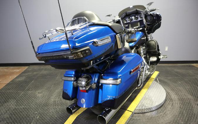 2014 Harley-Davidson CVO Electra Glide Ultra Limited Jupiter Blue and Wicket Sapphire with Dragon