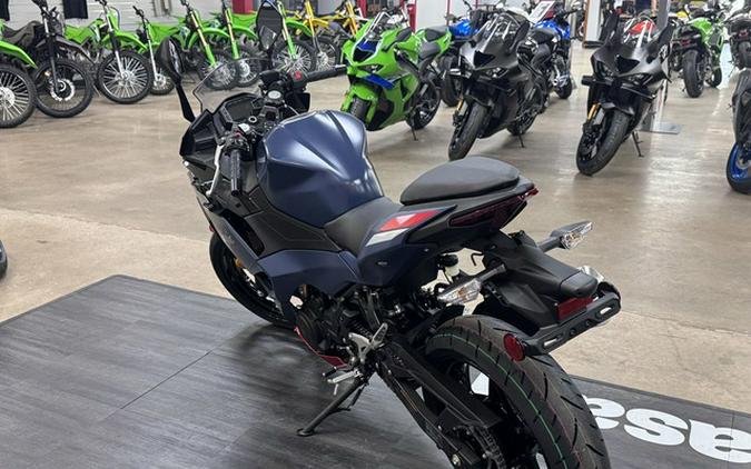 2026 Kawasaki Ninja 500 ABS Metallic Matte Twilight Blue