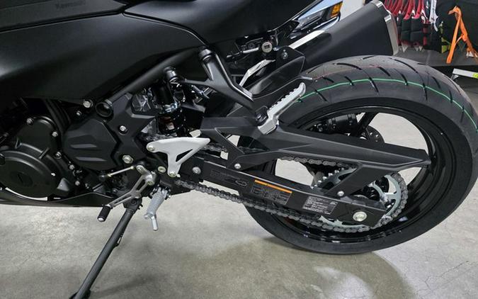 2026 Kawasaki Ninja 500 Metallic Flat Spark Black