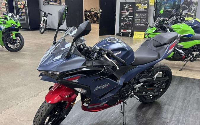 2026 Kawasaki Ninja 500 ABS Metallic Matte Twilight Blue