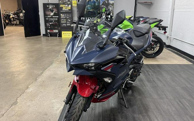 2026 Kawasaki Ninja 500 ABS Metallic Matte Twilight Blue